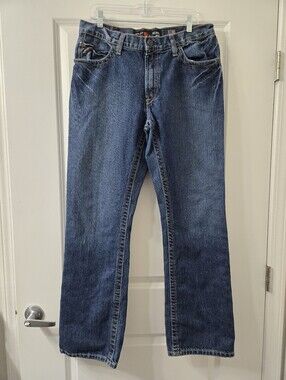 Ariat FR Jeans Men M4 Relaxed Boot Workwear Western - Size 34x34